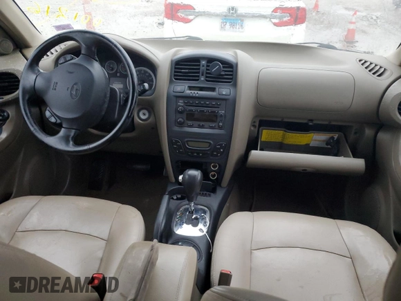 2005 Hyundai Santa Fe GLS with VIN KM8SC73EX5U001216, listed as a Copart auction lot 72630284 with 0 mi miles and Salvage Title. Bid and sale history available at carsss.com. Image 8.