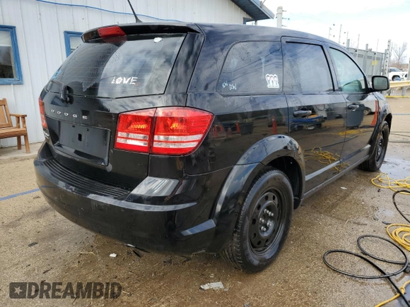 2014 Dodge Journey American Value Pkg with VIN 3C4PDCAB9ET268589, listed as a Copart auction lot 46447275 with 209,366 mi miles and Salvage Title. Bid and sale history available at carsss.com. Image 3.