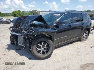 2025 Jeep Grand Cherokee Limited with VIN 1C4RJHBG1SC293390, listed as a Copart auction lot 62009665 with 935 mi miles and Salvage title. Bid and sale history available at DreamBid. Image 1.