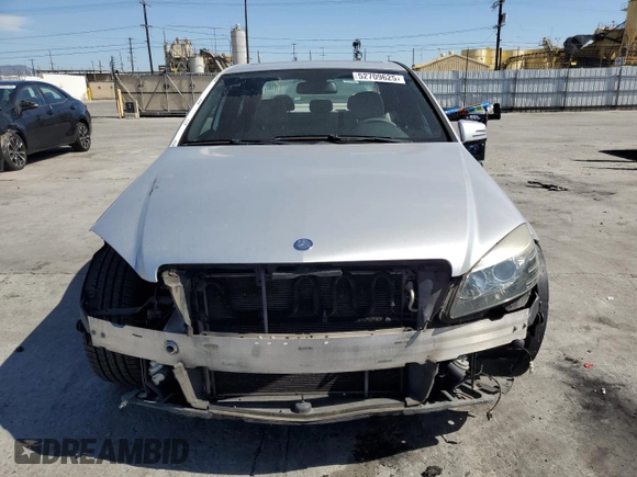 2011 Mercedes-Benz C with VIN WDDGF5EB2BR174774, listed as a Copart auction lot 52709625 with 124,781 mi miles and Salvage Title. Bid and sale history available at carsss.com. Image 5.