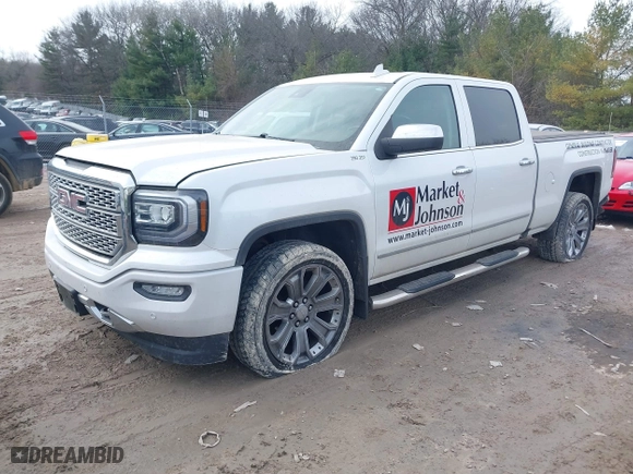 2018 GMC Sierra 1500 Denali with VIN 3GTU2PEJ6JG520383, listed as a IAAI auction lot 41849192 with 152,970 mi miles. Bid and sale history available at carsss.com. Image 17.