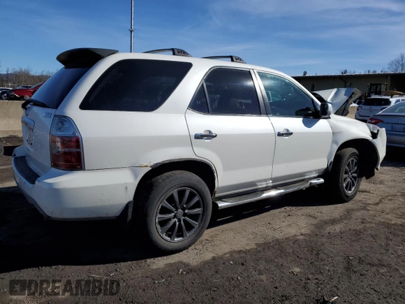 2006 Acura MDX Touring with VIN 2HNYD18656H548077, listed as a Copart auction lot 47431605 with 0 mi miles and Salvage Title. Bid and sale history available at carsss.com. Image 3.