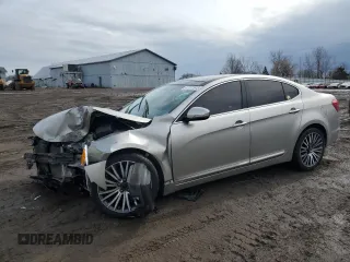 2014 Kia Cadenza Premium with VIN KNALN4D73E5125871, listed as a Copart auction lot 47272945 with Not Provided miles and Clean Title. Bid and sale history available at DreamBid. Image 1.