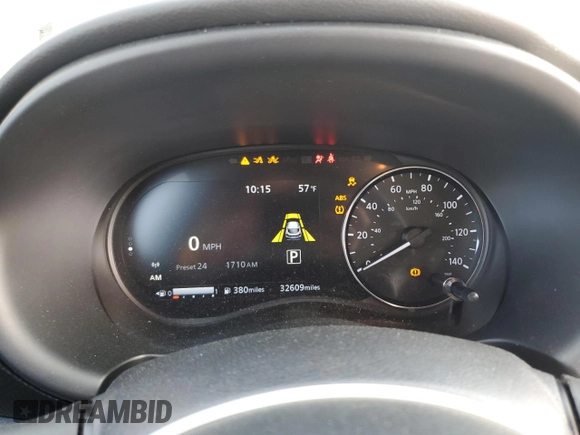 2024 Nissan Kicks SV with VIN 3N1CP5CV0RL525379, listed as a Copart auction lot 50521115 with 32,609 mi miles and Salvage Title. Bid and sale history available at DreamBid. Image 9.