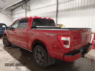 2023 Ford F-150 XL with VIN 1FTFW1E83PFC72739, listed as a IAAI auction lot 40328683 with 37,529 mi miles. Bid and sale history available at carsss.com. Image 3.
