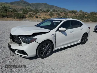 2019 Acura TLX w/A-Spec Pkg with VIN 19UUB3F66KA000656, listed as a Copart auction lot 59807905 with 85,933 mi miles and Salvage title. Bid and sale history available at DreamBid. Image 1.