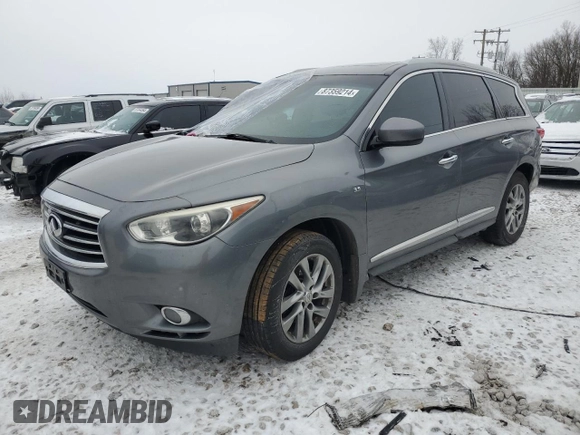 2015 Infiniti QX60 with VIN 5N1AL0MM9FC526106, listed as a Copart auction lot 48844745 with Not Provided miles and Non Repairable. Bid and sale history available at DreamBid. Image 1.