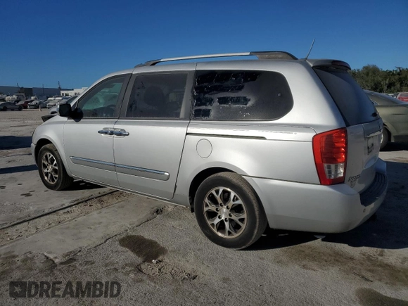 2014 Kia Sedona EX with VIN KNDMH4C70E6540155, listed as a Copart auction lot 83332344 with 74,456 mi miles and Non Repairable. Bid and sale history available at carsss.com. Image 2.