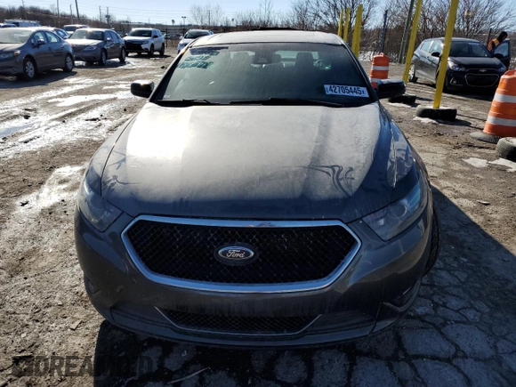 2015 Ford Taurus SHO with VIN 1FAHP2KT1FG182797, listed as a Copart auction lot 42705445 with 251,206 mi miles and Salvage Title. Bid and sale history available at DreamBid. Image 5.
