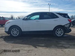 2019 Chevrolet Equinox LS with VIN 2GNAXHEVXK6251595, listed as a IAAI auction lot 41661657 with 120,348 mi miles and . Bid and sale history available at DreamBid. Image 14.
