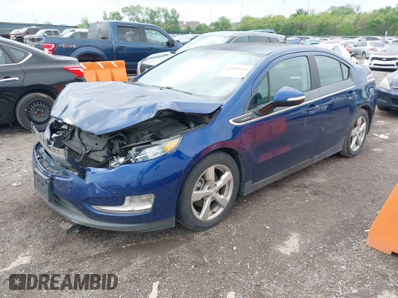 2013 Chevrolet Volt with VIN 1G1RA6E4XDU108751, listed as a IAAI auction lot 42110154 with 184,461 mi miles and . Bid and sale history available at carsss.com. Image 2.
