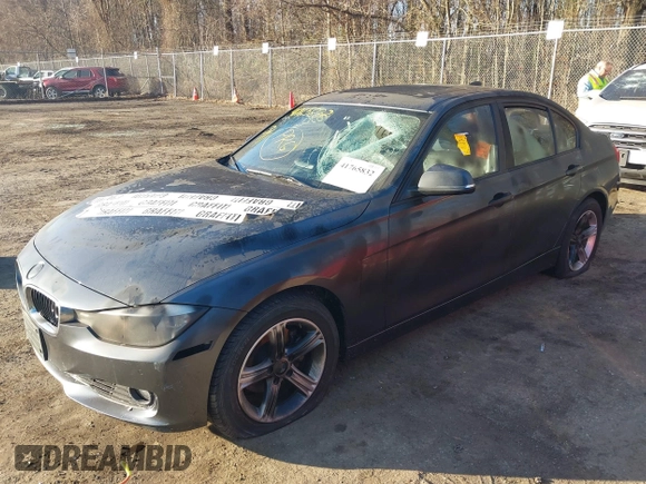 2015 BMW 3 Series 328i xDrive with VIN WBA3B5G55FNS19437, listed as a IAAI auction lot 41765832 with 137,993 mi miles. Bid and sale history available at carsss.com. Image 2.