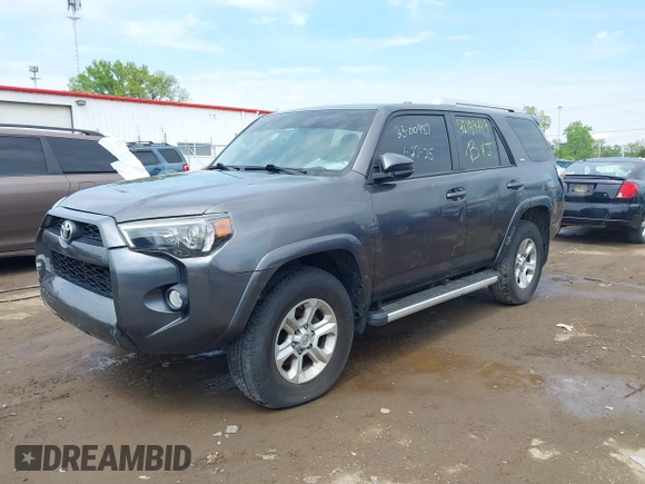 2017 Toyota 4Runner SR5 with VIN JTEBU5JR3H5466457, listed as a IAAI auction lot 42189449 with 88,368 mi miles and . Bid and sale history available at DreamBid. Image 17.