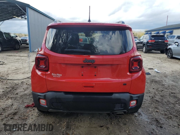 2019 Jeep Renegade Limited with VIN ZACNJAB10KPK11370, listed as a Copart auction lot 48545525 with 88,216 mi miles and Salvage Title. Bid and sale history available at DreamBid. Image 6.