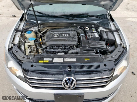 2015 Volkswagen Passat 1.8T SE w/Sunroof & Nav with VIN 1VWBT7A32FC048055, listed as a Copart auction lot 51854075 with 130,743 mi miles and Salvage Title. Bid and sale history available at carsss.com. Image 11.