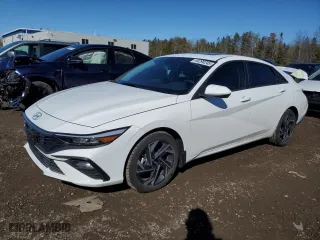 2025 Hyundai Elantra SEL Sport with VIN KMHLM4DG3SU874916, listed as a Copart auction lot 49298245 with 4,615 mi miles and Salvage Title. Bid and sale history available at carsss.com. Image 1.
