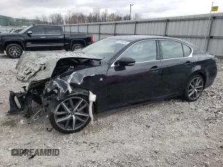 2016 Lexus GS 350 with VIN JTHCZ1BL7GA001603, listed as a Copart auction lot 42006154 with 0 mi miles and Salvage Title. Bid and sale history available at carsss.com. Image 1.