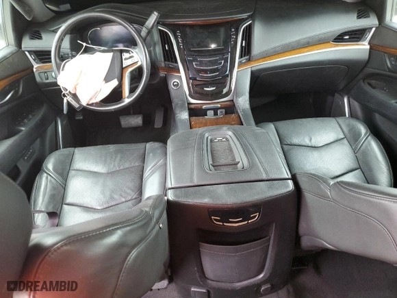 2017 Cadillac Escalade with VIN 1GYS3AKJ9HR181693, listed as a Copart auction lot 81844944 with 81,854 mi miles and Non Repairable. Bid and sale history available at carsss.com. Image 8.