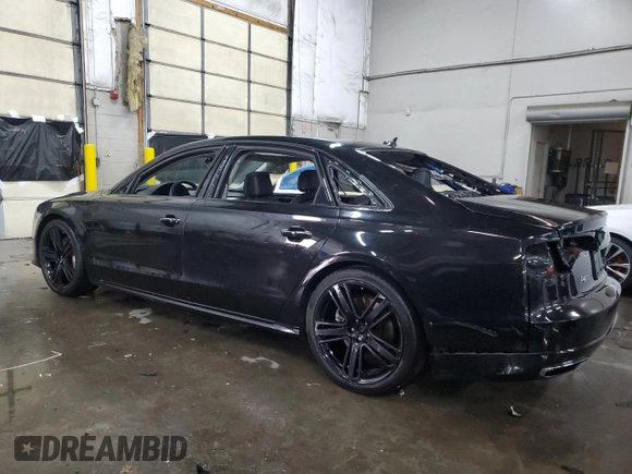 2016 Audi A8 L 4.0T Sport with VIN WAU43AFD1GN021393, listed as a Copart auction lot 45494265 with 73,770 mi miles and Salvage Title. Bid and sale history available at carsss.com. Image 2.
