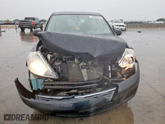 2009 Nissan Versa S with VIN 3N1BC13E99L484430, listed as a Copart auction lot 54484725 with 86,619 mi miles and Salvage Title. Bid and sale history available at DreamBid. Image 5.