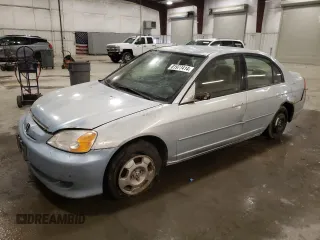 2003 Honda Civic Hybrid with VIN JHMES95633S017951, listed as a Copart auction lot 81977414 with 0 mi miles and Salvage Title. Bid and sale history available at carsss.com. Image 1.