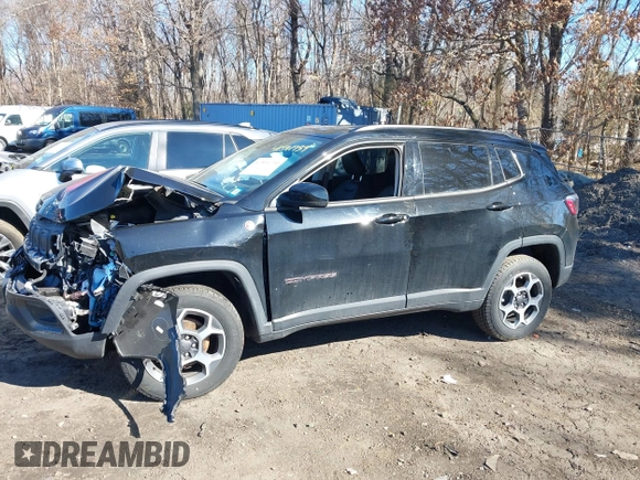 2022 Jeep Compass Trailhawk с VIN 3C4NJDDB2NT195468, выставлен на аукционе IAAI как лот 41591739 с пробегом 40 584 миль миль и . История ставок и продаж доступна на DreamBid. Изображение 14.