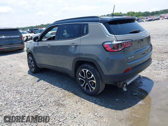 2024 Jeep Compass Limited z VIN 3C4NJDCN8RT596315, wystawiony jako IAAI lot #42607474 z przebiegiem 41 495 mil mil oraz . Historia ofert i sprzedaży dostępna na DreamBid. Obrazek 3.