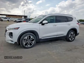 2019 Hyundai Santa Fe Ultimate with VIN 5NMS5CAA3KH012794, listed as a Copart auction lot 54856685 with 28,966 mi miles and Salvage Title. Bid and sale history available at carsss.com. Image 1.
