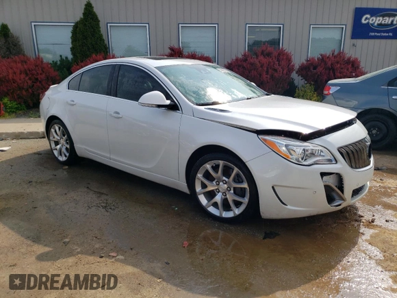 2016 Buick Regal GS with VIN 2G4GV5GX9G9127308, listed as a Copart auction lot 55825364 with 87,604 mi miles and Non Repairable. Bid and sale history available at carsss.com. Image 4.