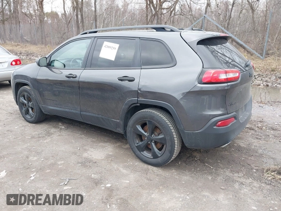 2017 Jeep Cherokee Sport with VIN 1C4PJMAS3HW520964, listed as a IAAI auction lot 42009259 with 170,683 mi miles. Bid and sale history available at carsss.com. Image 3.