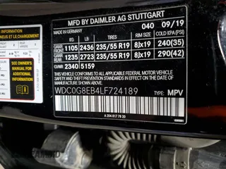 2020 Mercedes-Benz GLC 300 z VIN WDC0G8EB4LF724189, wystawiony jako Copart lot #57593845 z przebiegiem 69 767 mil mil oraz Szkoda całkowita • Salvage title. Historia ofert i sprzedaży dostępna na DreamBid. Obrazek 13.