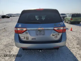 2011 Honda Odyssey EX-L with VIN 5FNRL5H63BB098207, listed as a Copart auction lot 75200284 with 191,504 mi miles and Salvage Title. Bid and sale history available at DreamBid. Image 6.
