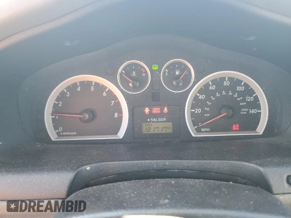 2006 Hyundai Santa Fe GLS with VIN KM8SC73D26U038446, listed as a Copart auction lot 84503654 with 181,717 mi miles and Salvage Title. Bid and sale history available at carsss.com. Image 9.