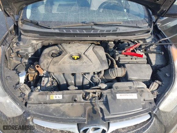 2013 Hyundai Elantra Limited PZEV with VIN 5NPDH4AE5DH287033, listed as a IAAI auction lot 42009407 with 154,870 mi miles. Bid and sale history available at carsss.com. Image 10.