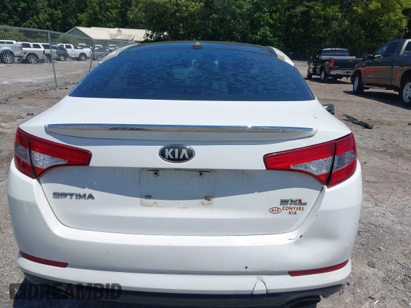 2013 Kia Optima SX with VIN 5XXGR4A6XDG098389, listed as a IAAI auction lot 42322665 with 226,794 mi miles and . Bid and sale history available at DreamBid. Image 16.