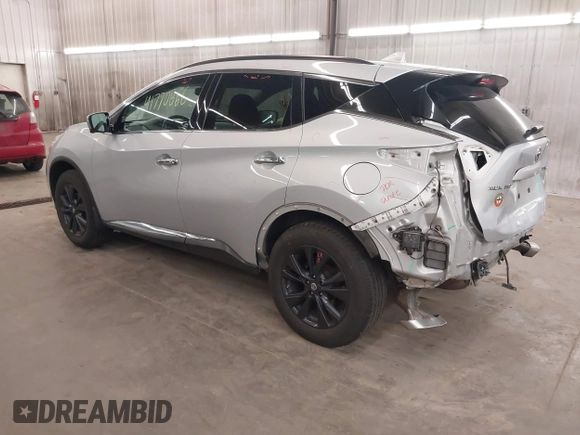 2018 Nissan Murano S with VIN 5N1AZ2MH3JN103483, listed as a IAAI auction lot 41770866 with 99,698 mi miles and . Bid and sale history available at DreamBid. Image 3.
