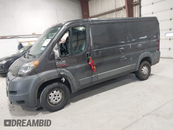 2017 Ram ProMaster Cargo with VIN 3C6TRVAG9HE532398, listed as a IAAI auction lot 41895552 with 76,730 mi miles and . Bid and sale history available at DreamBid. Image 17.