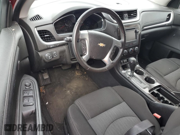2015 Chevrolet Traverse LT with VIN 1GNKRGKDXFJ237029, listed as a Copart auction lot 62574245 with 148,409 mi miles and Salvage title. Bid and sale history available at DreamBid. Image 8.