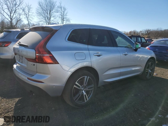 2018 Volvo XC60 Momentum with VIN LYV102RK3JB097333, listed as a Copart auction lot 81130574 with 76,499 mi miles and Salvage Title. Bid and sale history available at carsss.com. Image 3.