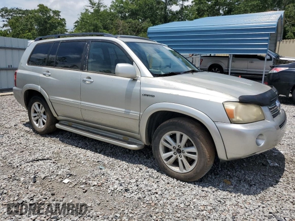 2006 Toyota Highlander with VIN JTEDW21A360003367, listed as a Copart auction lot 60790925 with 264,268 mi miles and Clean title. Bid and sale history available at DreamBid. Image 4.