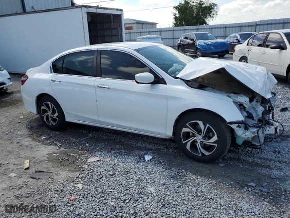 2016 Honda Accord Sedan LX with VIN 1HGCR2F31GA102350, listed as a Copart auction lot 51472015 with 86,301 mi miles and Salvage Title. Bid and sale history available at carsss.com. Image 4.