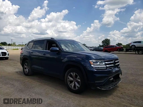 2018 Volkswagen Atlas S with VIN 1V2AP2CA1JC600864, listed as a Copart auction lot 62267595 with 99,816 mi miles and Salvage title. Bid and sale history available at DreamBid. Image 14.