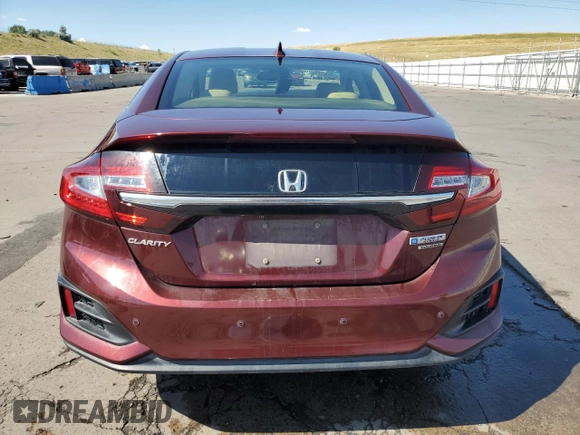 2018 Honda Clarity Plug-In Hybrid Touring with VIN JHMZC5F39JC000297, listed as a Copart auction lot 62656174 with 92,205 mi miles and Salvage Title. Bid and sale history available at carsss.com. Image 6.