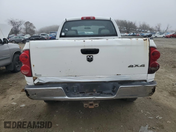 2007 Dodge Ram 2500 SLT with VIN 1D7KS28D87J577181, listed as a Copart auction lot 84408024 with 291,177 mi miles and Clean Title. Bid and sale history available at carsss.com. Image 6.