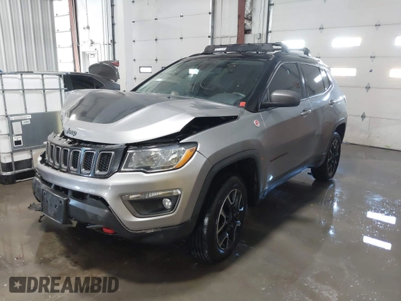 2019 Jeep Compass Trailhawk with VIN 3C4NJDDB9KT765459, listed as a IAAI auction lot 41319891 with 83,860 mi miles and . Bid and sale history available at carsss.com. Image 19.