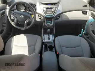2013 Hyundai Elantra GLS with VIN 5NPDH4AE9DH281672, listed as a Copart auction lot 61760935 with 74,730 mi miles and Salvage title. Bid and sale history available at DreamBid. Image 8.