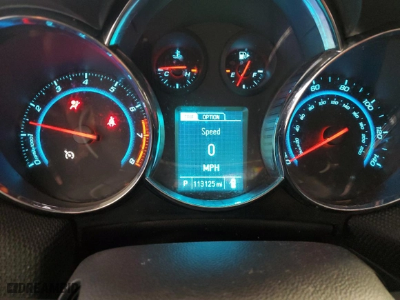 2014 Chevrolet Cruze 1LT with VIN 1G1PC5SB4E7226597, listed as a Copart auction lot 49815025 with 113,125 mi miles and Salvage Title. Bid and sale history available at carsss.com. Image 9.
