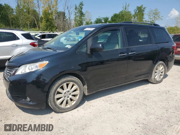 2015 Toyota Sienna Ltd with VIN 5TDDK3DC3FS112704, listed as a Copart auction lot 67127644 with 137,782 mi miles and Non Repairable. Bid and sale history available at carsss.com. Image 1.