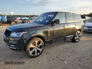 2016 Land Rover Range Rover Autobiography with VIN SALGV2EF5GA262196, listed as a Copart auction lot 83817344 with 28,105 mi miles and Salvage Title. Bid and sale history available at DreamBid. Image 1.