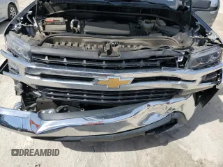 2022 Chevrolet Silverado 1500 LT with VIN 3GCUYDED7NG124900, listed as a Copart auction lot 52002995 with 57,249 mi miles and Salvage Title. Bid and sale history available at DreamBid. Image 11.